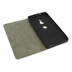 Etui Smart Magnet na telefon Sony Xperia XZ2 H8296 czarne 2