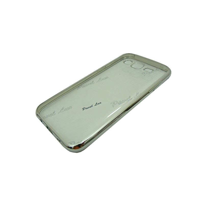 Etui BUMPER GLOSSY TPU na telefon Samsung Galaxy J5 J500 srebrne