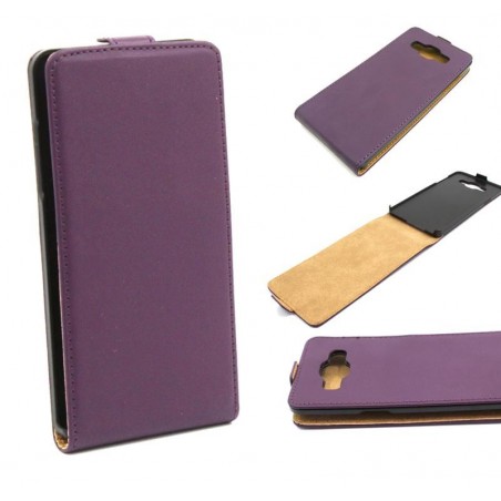Etui BOOK Elegance PIONOWE na telefon Samsung Galaxy A5 A500 fioletowe