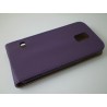 Etui BOOK Elegance PIONOWE na telefon Samsung Galaxy S5 G900 fioletowe