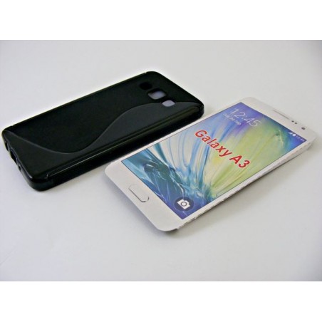 Etui S-CASE na telefon Samsung Galaxy A3 A300 czarne