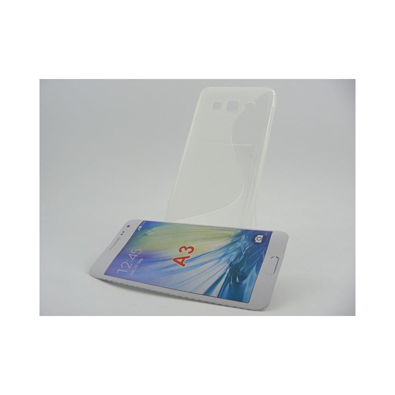 Etui S-CASE na telefon Samsung Galaxy A3 A300 przezroczyste
