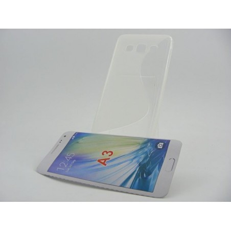 Etui S-CASE na telefon Samsung Galaxy A3 A300 przezroczyste
