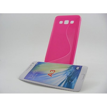 Etui S-CASE na telefon Samsung Galaxy A3 A300 różowe