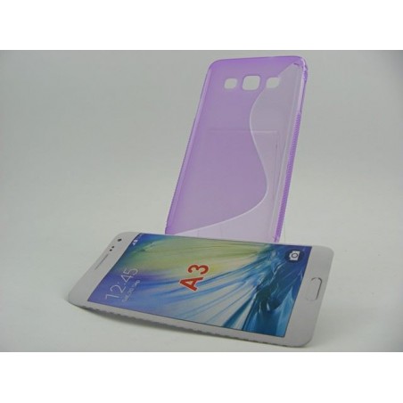 Etui S-CASE na telefon Samsung Galaxy A3 A300 fioletowe