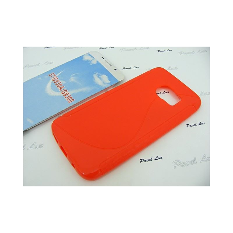 Etui S-CASE na telefon Samsung Galaxy S7 G930 koralowe