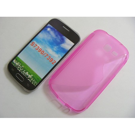 Etui S-CASE na telefon Samsung Galaxy Fresh S7390 różowe