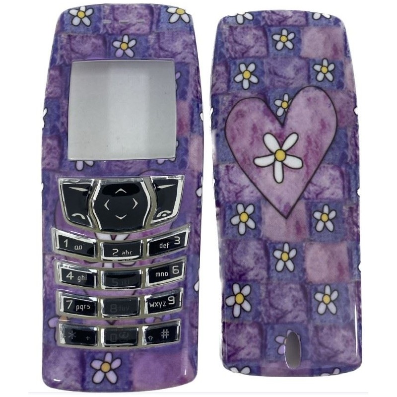 Obudowa na telefon Nokia 6610 + klawiatura wzór 10