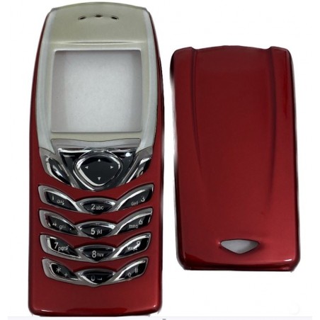 Obudowa na telefon Nokia 6100 czerwona + klawiatura