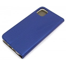 Etui Smart Magnet na telefon Apple iPhone 11 Pro Max A2161 granatowe