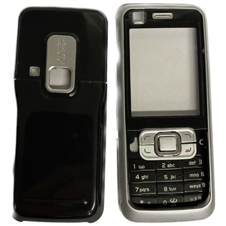 Obudowa Nokia 6120c srebrna + klawiatura
