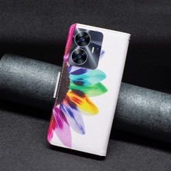 Etui Fancy Diary na telefon Realme C55 RMX3710 kwiat