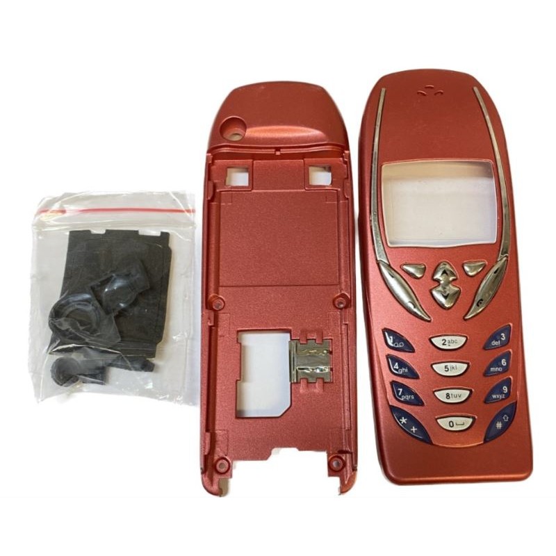 Obudowa na telefon Nokia 6210 tuning czerwona + korpus