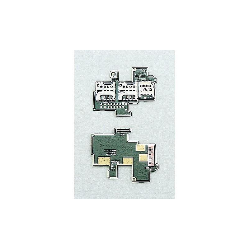 Złącze / gniazdo SIM do telefonu Sony Xperia M Dual C2005 oryginalna na płytce