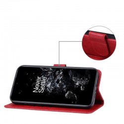Etui Smart Leather na telefon OnePlus 11 5G CPH2449 czerwone