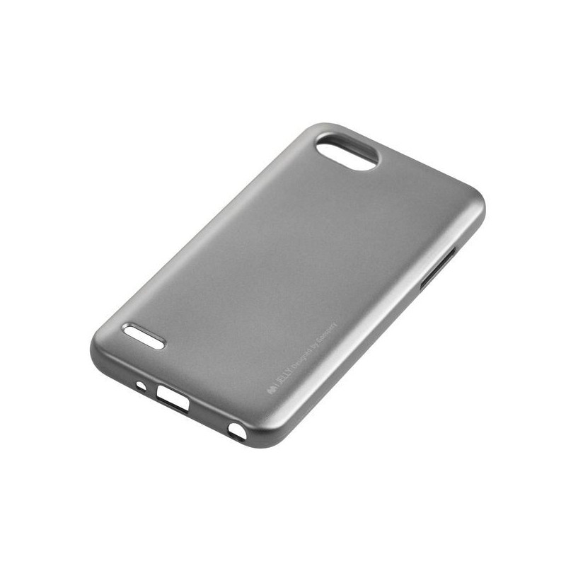 Etui Futerał Mercury i-JELLY METAL na telefon LG Q6 M700 szary