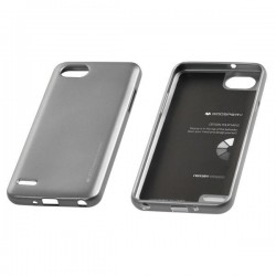 Etui Futerał Mercury i-JELLY METAL na telefon LG Q6 M700 szary