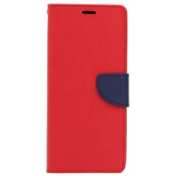 Etui Fancy Diary na telefon motorola moto g60 / g40 fusion Dual czerwone