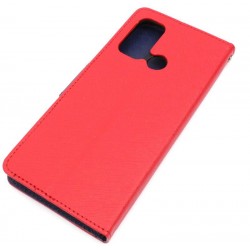 Etui Fancy Diary na telefon motorola moto g60 / g40 fusion Dual czerwone