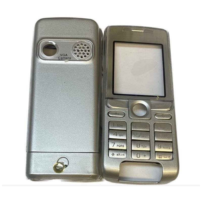 Obudowa ML na telefon Sony Ericsson K310 K310i srebrna