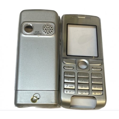 Obudowa ML na telefon Sony Ericsson K310 K310i srebrna