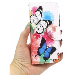 Etui Fancy Diary na telefon Alcatel 1B 2022 5031 motyle