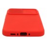 Etui SILICONE LENS na telefon Samsung Galaxy A34 5G A346 czerwone