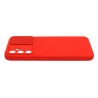 Etui SILICONE LENS na telefon Samsung Galaxy A34 5G A346 czerwone