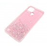 Etui Jelly Case SHINING HQ na telefon Realme C21 RC21 RMX3201 różowe