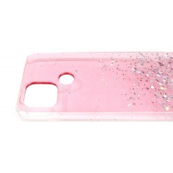 Etui Jelly Case SHINING HQ na telefon Realme C21 RC21 RMX3201 różowe