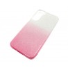 Etui Jelly Case SHINING HQ na telefon Samsung Galaxy S22 S901 srebrno-różowe