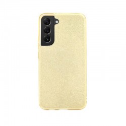 Etui Jelly Case SHINING HQ na telefon Samsung Galaxy S22 S901 złote