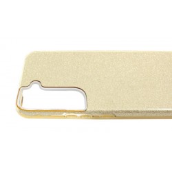 Etui Jelly Case SHINING HQ na telefon Samsung Galaxy S22 S901 złote