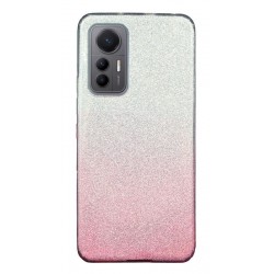 Etui Jelly Case SHINING HQ na telefon Xiaomi 12 Lite 5G 2203129G srebrno-różowe