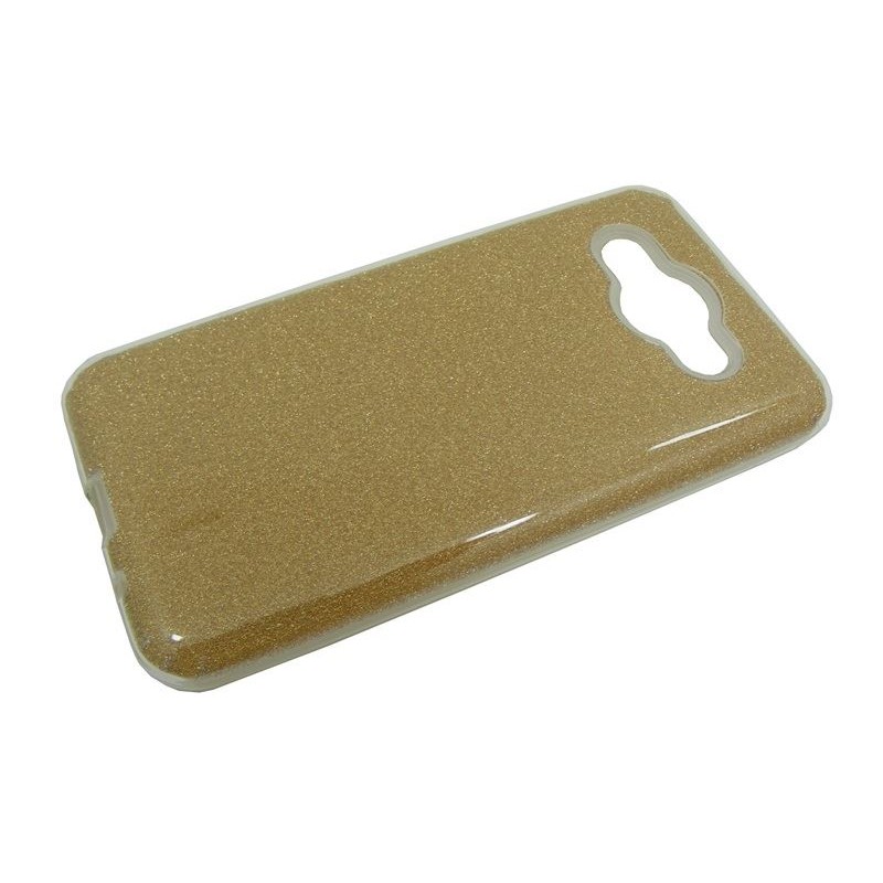 Etui Jelly Case SHINING HQ na telefon Huawei Y3 2018 CAG-L22 złoty