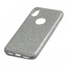 Etui Jelly Case SHINING HQ na telefon Apple iPhone X A1865 / Xs A1920 srebrne