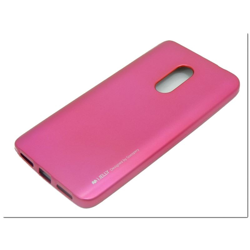 Etui Futerał Mercury i-JELLY METAL na telefon Xiaomi Note 4 różowy
