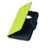 Etui Fancy Diary na telefon HTC U Play limonkowe