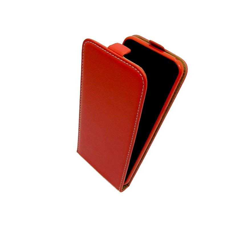 Etui pionowe z klapką SLIM FLEX na telefon Xiaomi Redmi 5 czerwone HQ