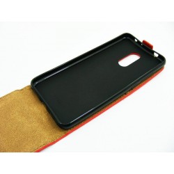 Etui pionowe z klapką SLIM FLEX na telefon Xiaomi Redmi 5 czerwone HQ