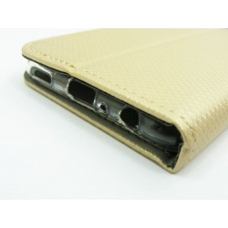 Etui Smart Magnet na telefon Huawei P Smart+ 2019 złote