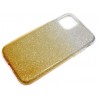 Etui Jelly Case SHINING HQ na telefon Apple iPhone 11 A2111 srebrno-złote