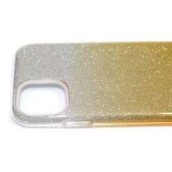 Etui Jelly Case SHINING HQ na telefon Apple iPhone 11 A2111 srebrno-złote