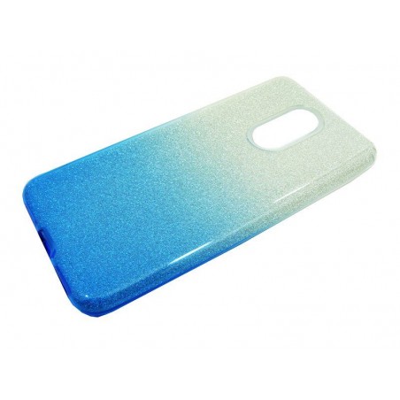 Etui Jelly Case SHINING HQ na telefon Xiaomi Redmi 5 srebrny/nieb