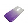 Etui Jelly Case SHINING HQ na telefon Xiaomi Redmi 8 srebrno-fioletowe