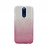 Etui Jelly Case SHINING HQ na telefon Xiaomi Redmi 8 srebrno-różowe