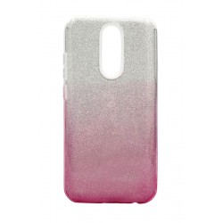 Etui Jelly Case SHINING HQ na telefon Xiaomi Redmi 8 srebrno-różowe