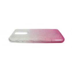 Etui Jelly Case SHINING HQ na telefon Xiaomi Redmi 8 srebrno-różowe