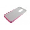 Etui Jelly Case SHINING HQ na telefon Xiaomi Redmi 8 srebrno-różowe