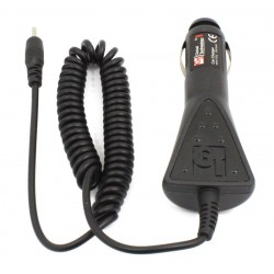 ŁADOWARKA SAMOCHODOWA 12V / TIR 24V GT Phantom do telefonu Samsung C140 C260 1A wtyk / bolec 2,5x07mm